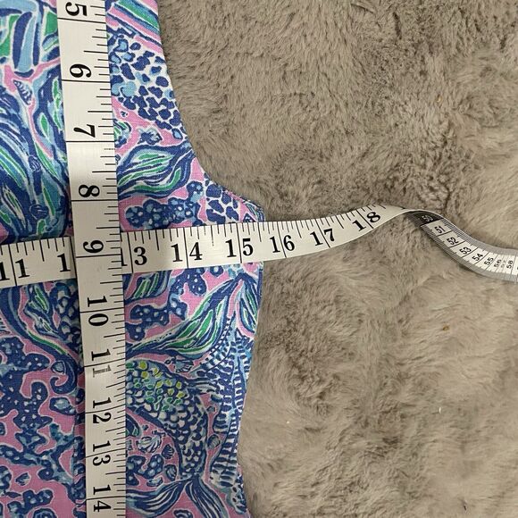 NWT Lilly Pulitzer 0 XS Lilac Rose WE MERMAID IT‎ MAURINA SHIFT 100% Linen Dress - Picture 13 of 16